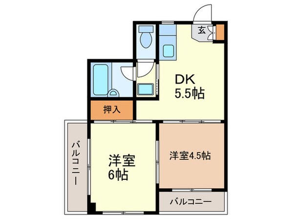 石井ビルの物件間取画像